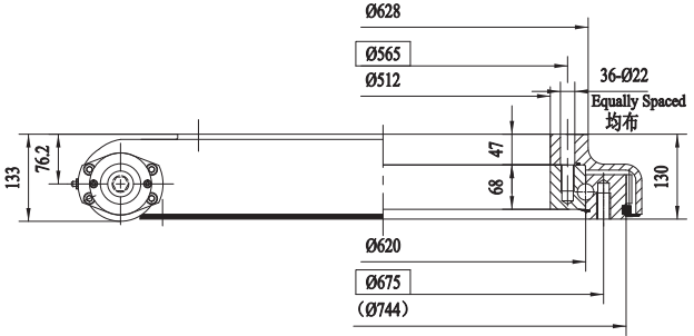 SE25&PE25回轉(zhuǎn)驅(qū)動(dòng)圖紙