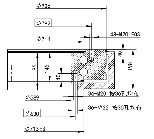 0713雙蝸桿回轉(zhuǎn)驅(qū)動圖紙